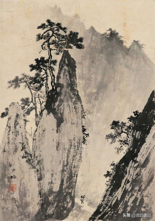  天才画家,弱冠闻名陈少梅作品欣赏
