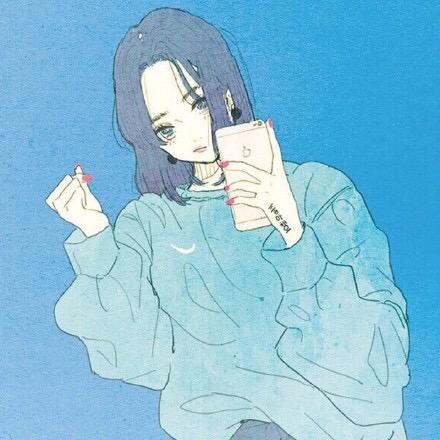 女生微信头像卡通燕山