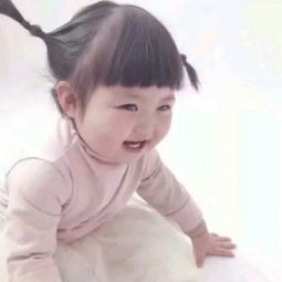  可爱女宝宝头像娃娃头像可爱呆萌女