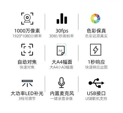  实时捕捉图像良田yl1050af高拍仪现货促