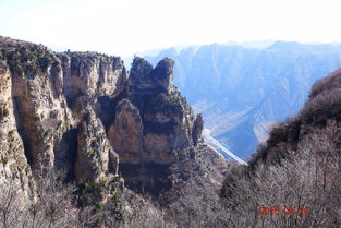  大美太行之山西平顺虹梯关虹霓大峡谷2015.3.21户外旅行图片
