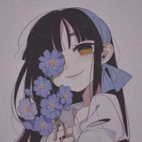  动漫头像高清好看的女生头像