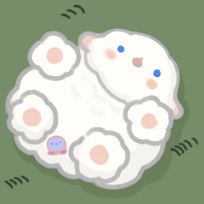  可爱小羊羔手绘头像