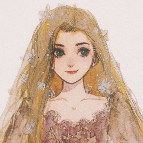  迪士尼公主穿上婚纱,白雪短发显气质,艾莎公主黑化的表情亮了