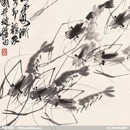  上海同丰艺术发展中心讲述齐白石的虾