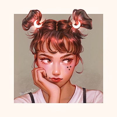  沐糖插画画师karmenlon创意唯卡通动漫头像我要个性网