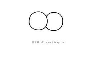  四步画出卡通蚊子