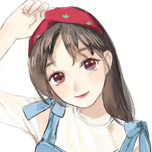  女生头像愿全世界都能领略你的美