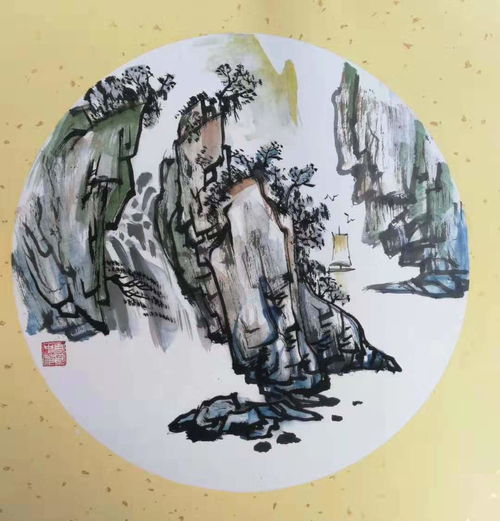  著名画家的精彩国画配上哲理诗,美得无可言表