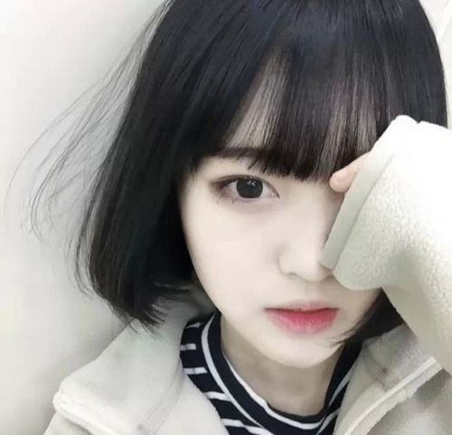 头像图片女高冷短发