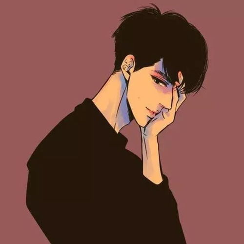  动漫男生头像喜欢不能太明显,不然不值钱