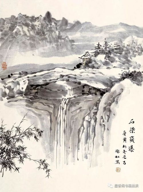  水墨画山水画绘画入门技法步骤图文详解