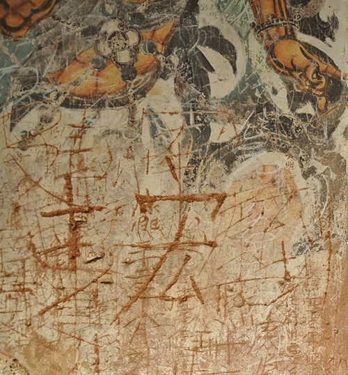  独一无二的辽代砖塔壁画,却遭人为破坏,好可惜