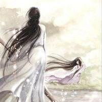  白衣伤感古风女生头像动漫微信头像图片大全