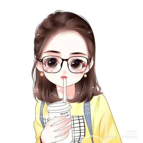  微信头像,萌系小可爱木马