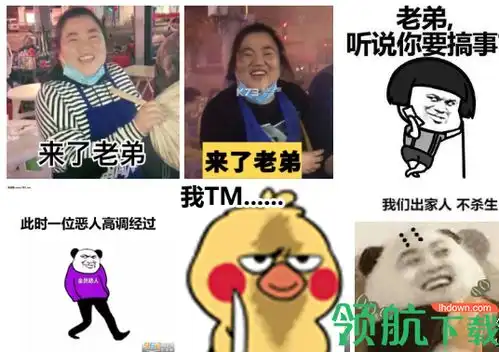 来了老弟表情包搞笑