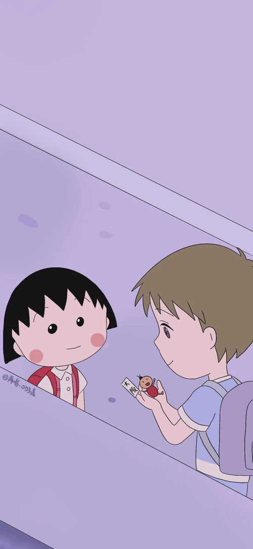  樱桃小丸子手机壁纸