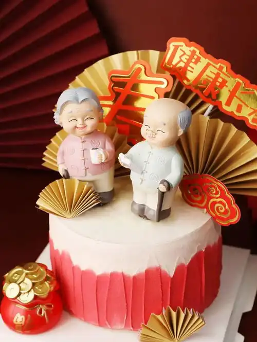  中老年人生日祝福语,给老人拜寿的生日快乐表情包