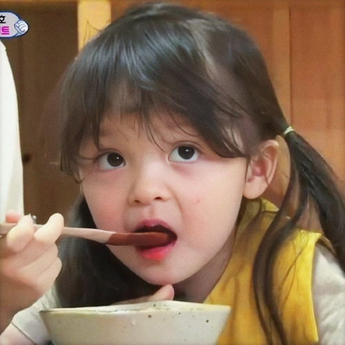 女生头像可爱超萌真人小孩金喜善