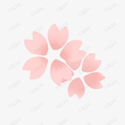  创意矢量清新花瓣花朵樱花素材图片免费下载高清psd千库网图片编号10232506