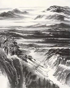  钦若苍穹许钦松山水画展
