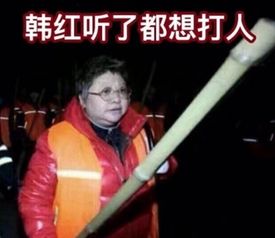  韩红听了会打人表情包韩红听了会打人最新表情包无水印版