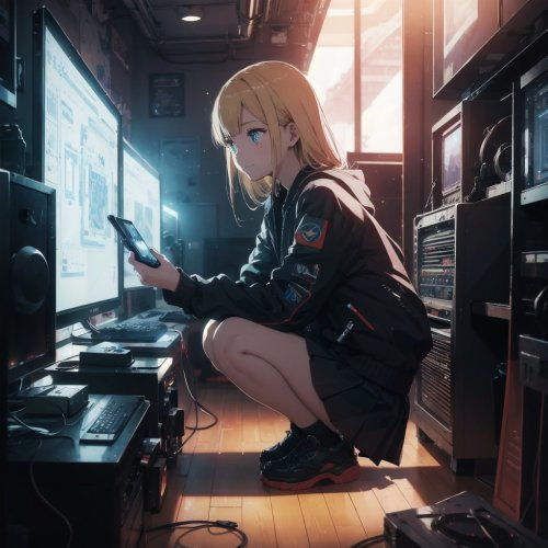  动漫美图杂赏制服紧身衣ai少女火爆身材诱惑力十足