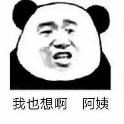  熊猫头表情包合集靓仔男孩以帅服人