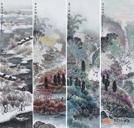  李林宏先生南派山水画赏析,诗意山川静观自得