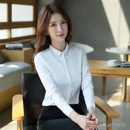  穿职业装的女生,真是太美了