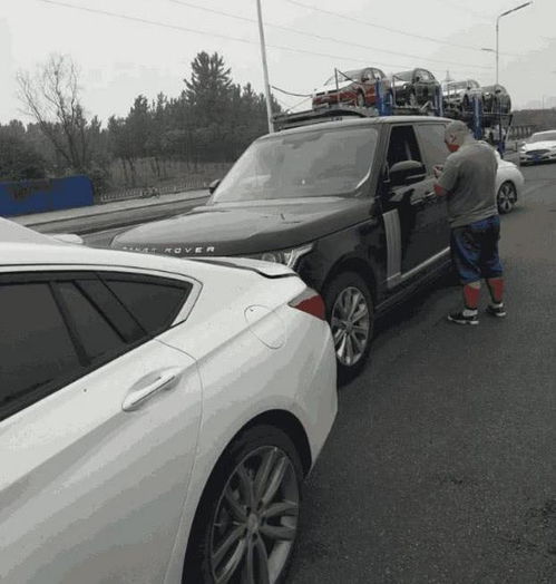  刚提红旗h5就被路虎追尾,车主看后大赞h5就是国产车标杆