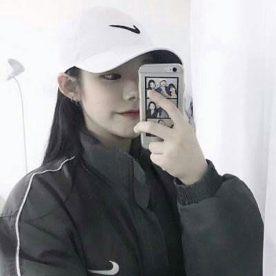  女生头像手机控可爱最新好看的手机控挡脸头像