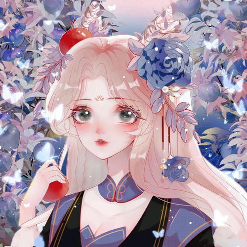  女生动漫头像绝美的小众神仙风动漫头像