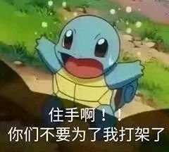  杰尼龟表情包你怎么可以这么憨