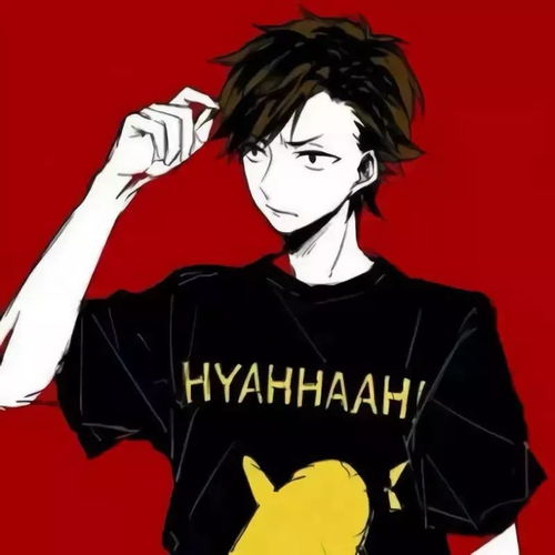  动漫男头个性