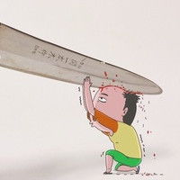  日本猥琐大叔来了微变态实际可爱的个性头像
