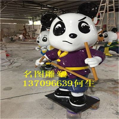  佛山玻璃钢雕塑定制厂玻璃钢卡通动物雕塑-黄页88网