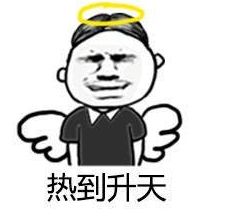  几组表情包让你了解一下天气到底有多热