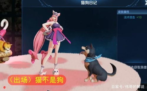  王者荣耀孙策大乔猫狗日记非限定皮情侣台词抢先看