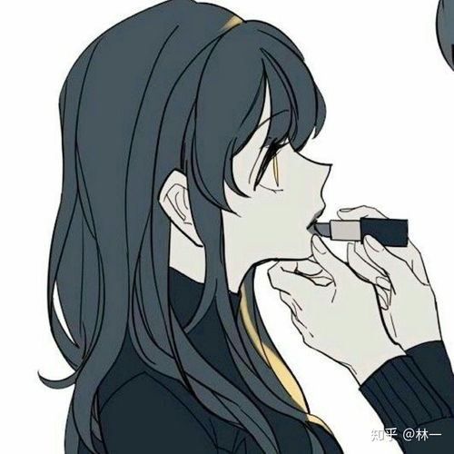 黑白动漫闺蜜头像两人情