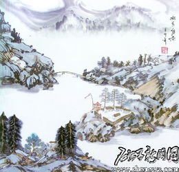  寄情墨色山水间