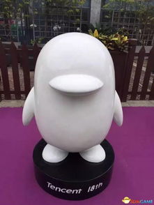  深圳腾讯大厦惊现70只巨人版qq企鹅画风太辣眼睛