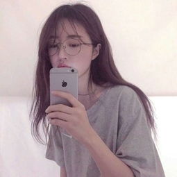 女生真人头像挡脸高冷