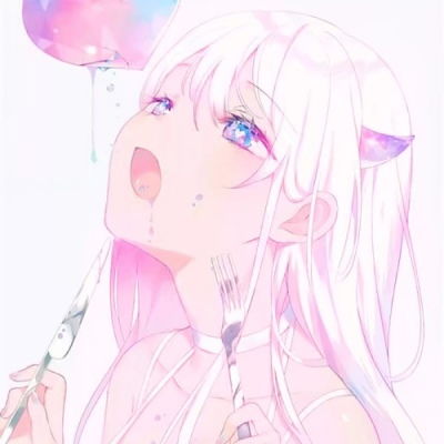  动漫女生头像唯美可爱风