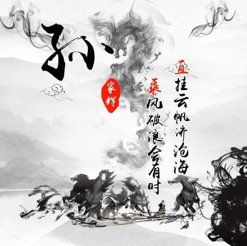  朋友们要的微信头像做好啦,唯美中国风姓氏头像,喜欢请带走