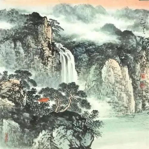  成忠臣山水画以书意入毫端,超然文气溢出画外的禅画风骨