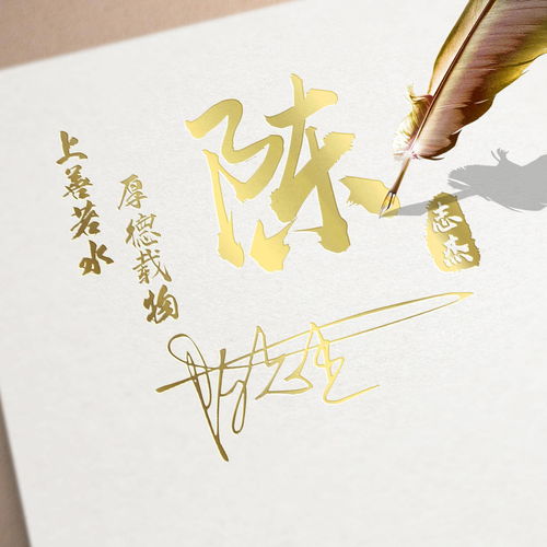  用你的名字制作微信头像,诚信赢天下励志个性签名头像,请查收