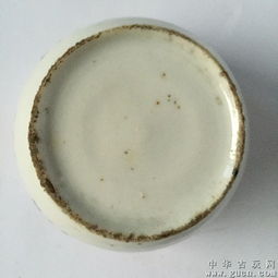  晚清粉彩红绿寿字纹小罐