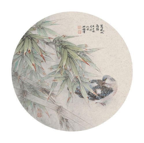  天趣自然律如乐韵青年画家黄兴辉工笔花鸟画作赏析