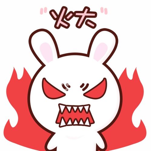  表情生气火大可爱卡通兔子gif表情包动图免费下载动物卡通配图1024...表情